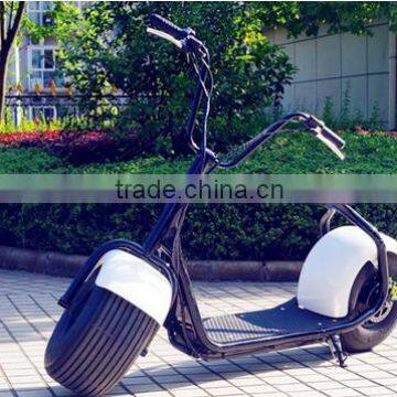 New products 2016 innovative product Harley scrooser style electric scooter with big wheels