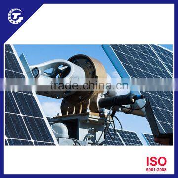 tower solar tracker system use vertical slewing drive