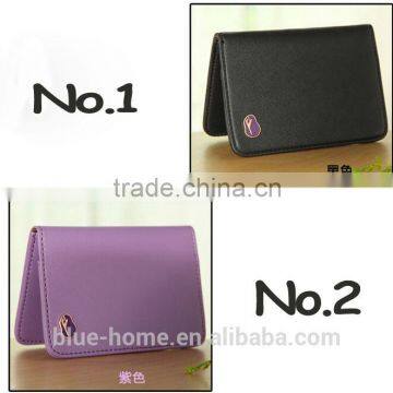 Wholesale Short Business Model Bifold Travelus Passport Cover Prevent Demagnetization With Card Holder photo-3