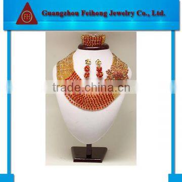 2014 Manufacturer wholesale new fashion africa beads jewelry sets