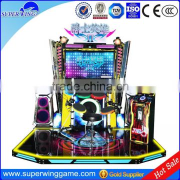 42"LCD Jazz hero electronic drum simulator game