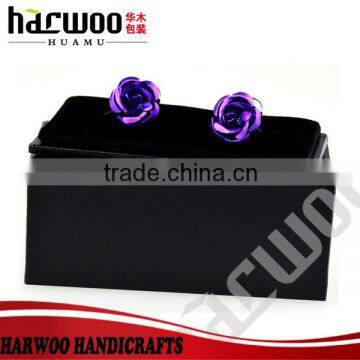 fashion cufflink wood boxes wholesale