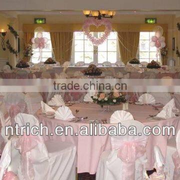 100%polyester Visa Chair Covers,hotel/banquet/wedding Chair Covers,Satin Sash photo-2
