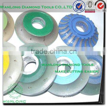 high efficiency diamond cnc wheel for sandstone and limestone grinding,diamond cnc wheelset for profiling