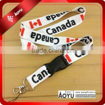 printing lanyard printed lanyard with flag logo