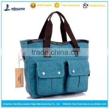 Korean fashion bag women canvas tote bag canvas wholesale tote bags