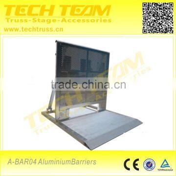 A-BAR04 Mobile Stage Foldable Barrier ,Used Crowd Control Barriers for Sale