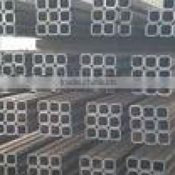 Q195 black steel small diameter square & rectangular pipe/tube