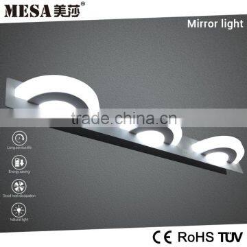 Energy saving home make up mirror with light bulbs