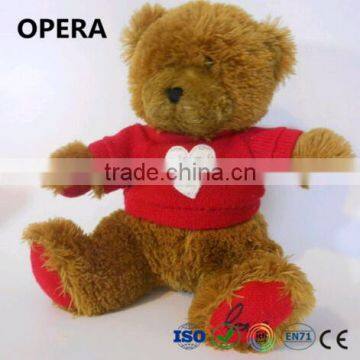 EN71 standard stuffed teddy bear factory china