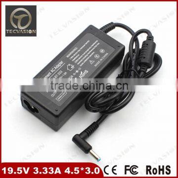 New Style AC Power Charger Adapter 19.5V 3.33A 4.5*3.0MM For HP Pavilion 15 15-E003AX for Envy 14K00TX