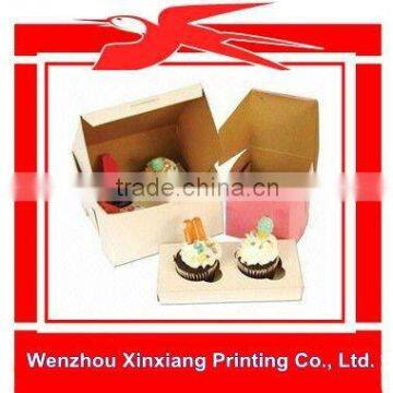 Customized Paperboard Cupcake Box and Packaging