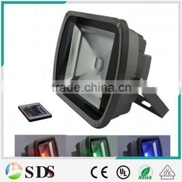 LED flood light 60W led floodlight IP65 Integrated Grey RGB led flood light