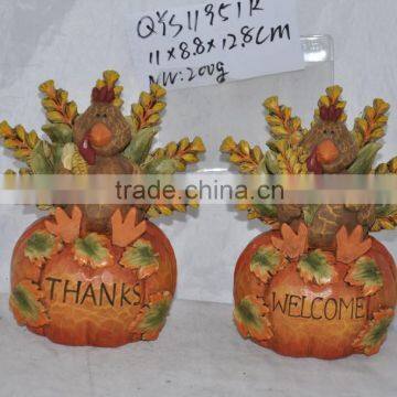 Resin/Polyresin harvest pumpkin celebration decoration