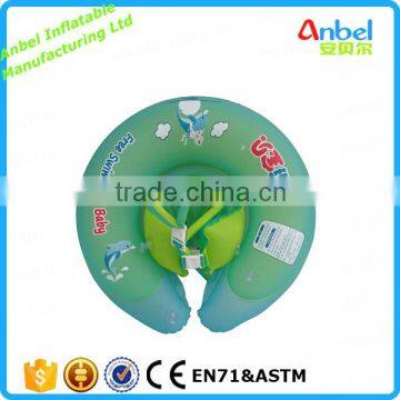 Free Swimming Baby Neck Float Inflatable Baby Bathtub Swim Trainer photo-2