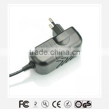 24W 12V 2A AC/DC Wall-mounted Power Adapter