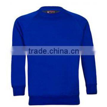 men's plain crew neck sweatshirt/custom