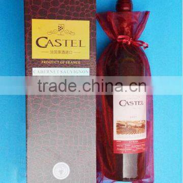 Bottle Organza Wine Bag