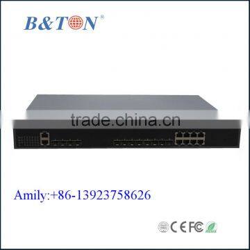 1U 19inch 10GE Fiber 8PON Port GPON OLT Equipment Support ONT Terminal photo-2
