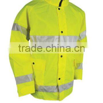 high visibility functional reflective safety jacket