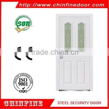 Hot Selling Steel Glass Door With Low Price (CF-909)