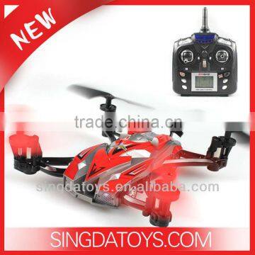 Hot JXD389 2.4G 8CH 2 In 1 Road & Air Flight RC Quadcopter Aircraft 6-Axis Gyro