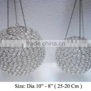 Wedding Crystal ball chandelier