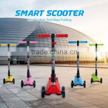 4 Wheel New Foldable Kick Scooter for Kids Happy Childhood photo-2