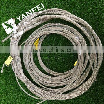 7X19 Galvanized Carbon Steel Wire Rope