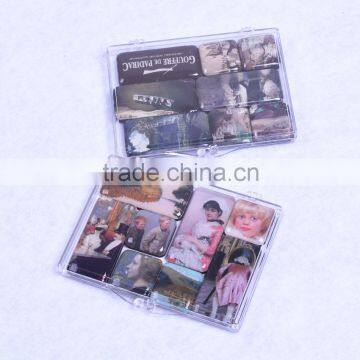 promotional souvenir custom polyresin fridge sticker and magnets with the beauty of art