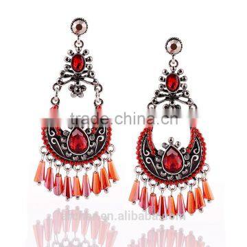 new style fashion handmade earrings antique gold filled jewelry environmental earrings for women