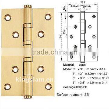 contemporary brass door hinges