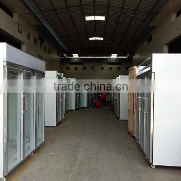 3door Display Fridge Commercial Using High Quality for Supermarket photo-3
