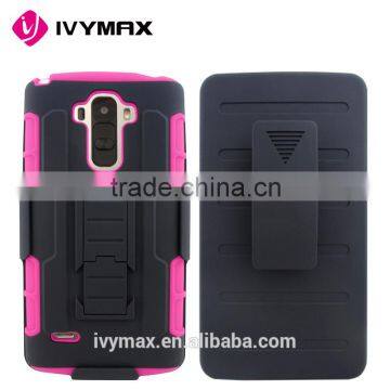 IVYMAX 2016 China supplier high quality hybrid combo phone case for lg ls770