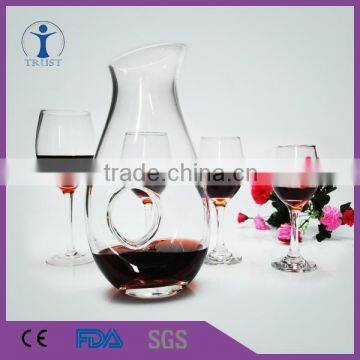 barware high grade magic hole glass wine decanter