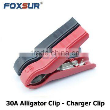 High quality well performance 30A Big Battery clip/battery booster clamp/alligator clips for Factory direct sale