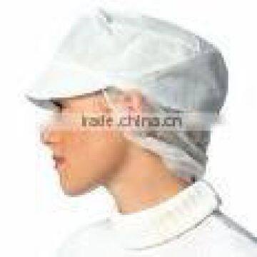 disposable non-woven cap with visor