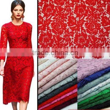 nylon hollow out lace fabric