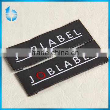 Alibaba factory custom high quality end folded main woven tag of men's band briefs