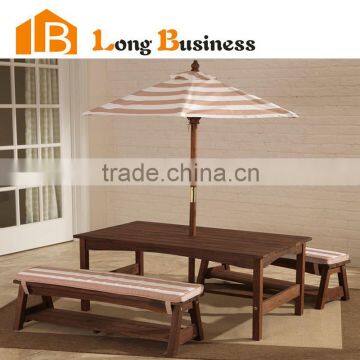 LB-HS2013 Outdoor Table Bench Set without Umbrella