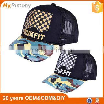 Printing Cartoon Hip Hop Trucker Mesh Caps