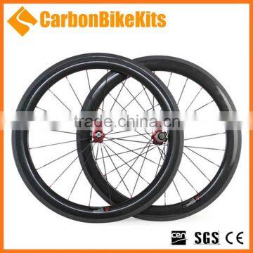 Toray T700 CW60C 60mm clincher full carbon fiber wheels bike road 700c