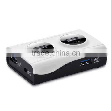 4 Ports USB 3.0 Hub With Power Adapter photo-2