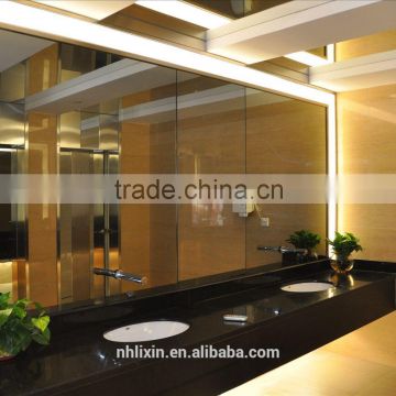 led tv mirror with led light, hotel tv mirror