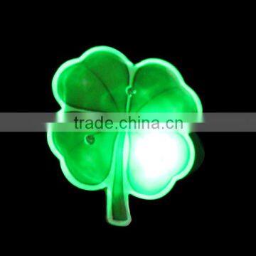 LED glow badge customized Novelty Light Up Glowing Badge