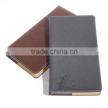 Factory sale OEM/ODM 2015 business leather notebook A5 Size