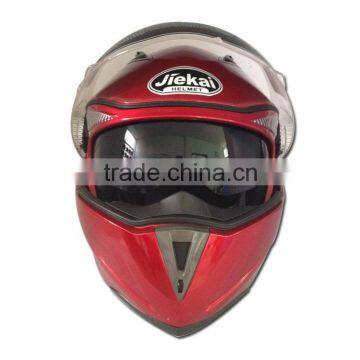 Double visor motorcycle helmets for sale,for adult safety use,item JK105