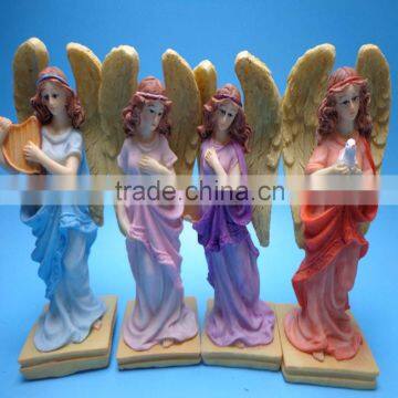 Beautiful Polyresin Lady Angel Statue for Home Decoration photo-6