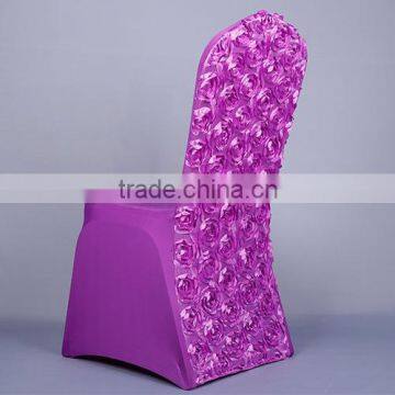 Wedding wholesale spandex chair covers purple cover good quality cover chairs