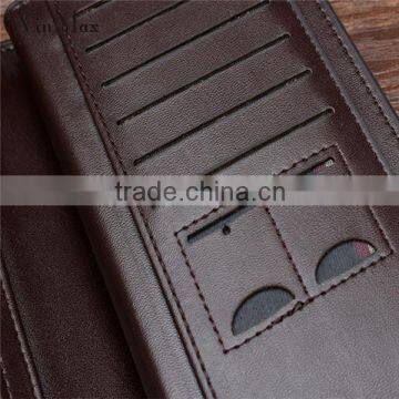 Business Wholesale Men Long Wallet Faux Leather Card Coin Hand Purse photo-6